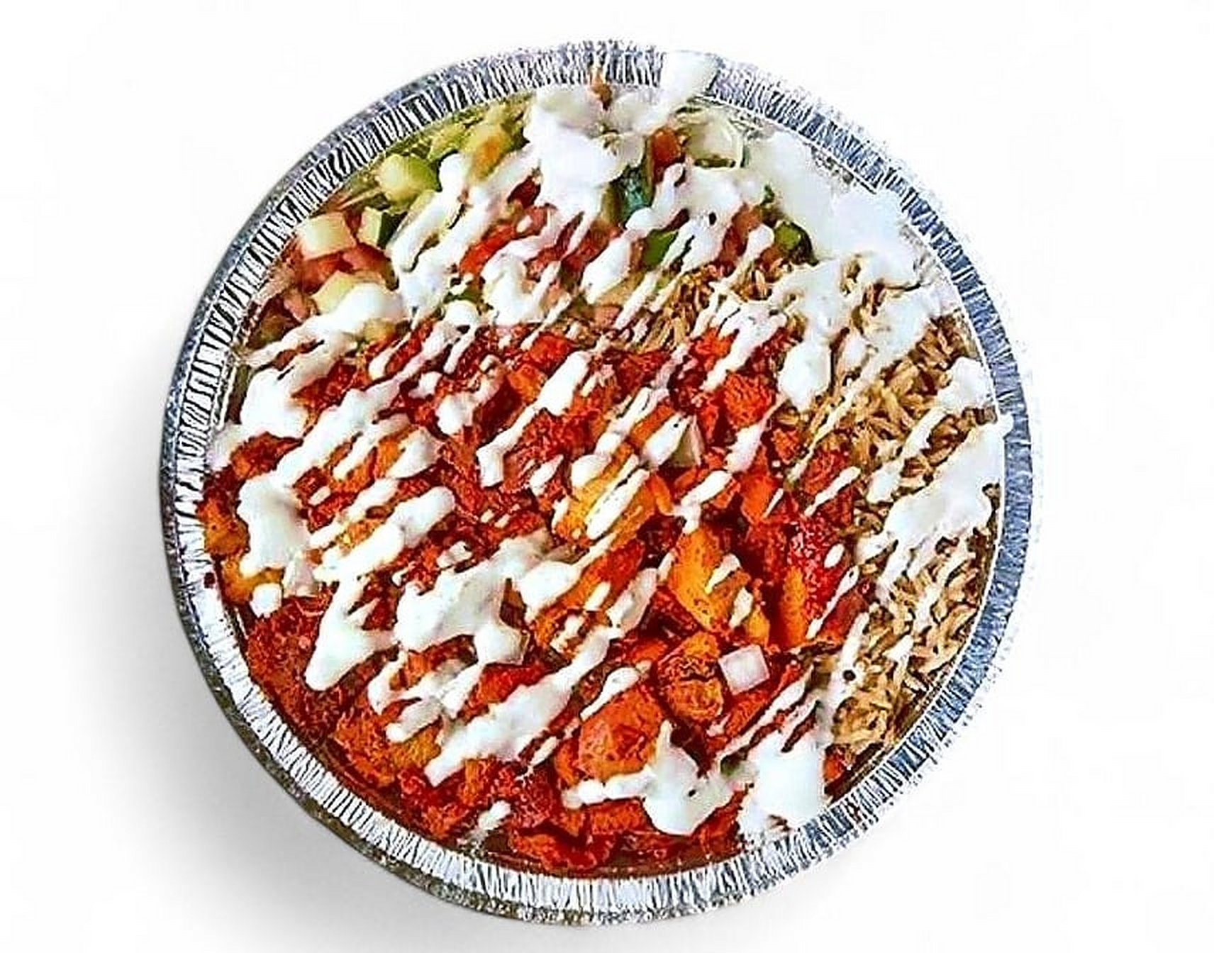 Chicken platter from NY Gyros & Phillys